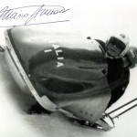 1971 - Campionati Mondiali bob a 2 sulla pista di Cervinia. 1° classificato Italia con Gaspari e Armano