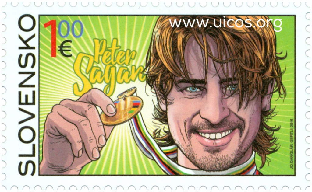 Peter Sagan francobollo