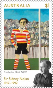 $1_Sir-Sidney-Nolan_Footballer-1946-NGV_Stamp_2017_low-res